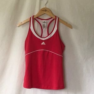 Adidas ClimaLite Rose Racer Back Tank